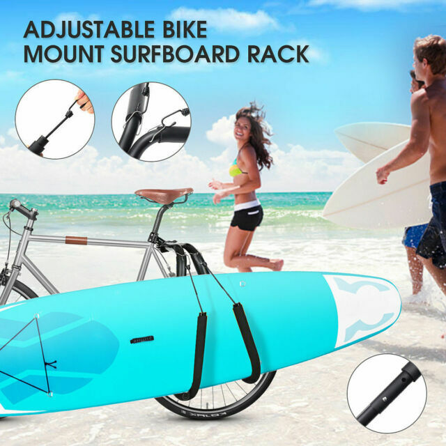 Surfboard Bicycle Carrier Rack Bike Skimboard New Side Kiteboard Holder AU Stock