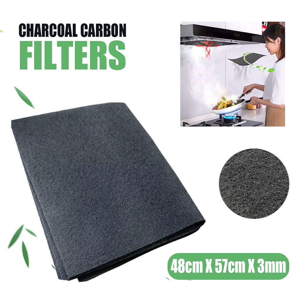 Rangehood Charcoal carbon filters 48cm X 57cm X 3mm Range Hood AU