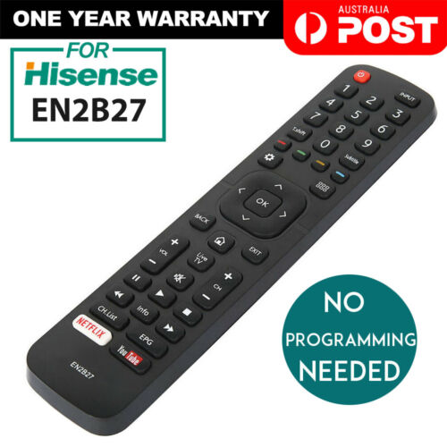 For EN2B27 HISENSE TV Remote Control OEM EN-2B27 RC3394402/01 3139 238 AU