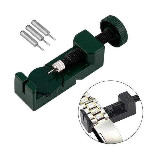 Watch Bracelet Band Repair Tool Pin Remover Metal Adjustable Link 3 Replace Pins