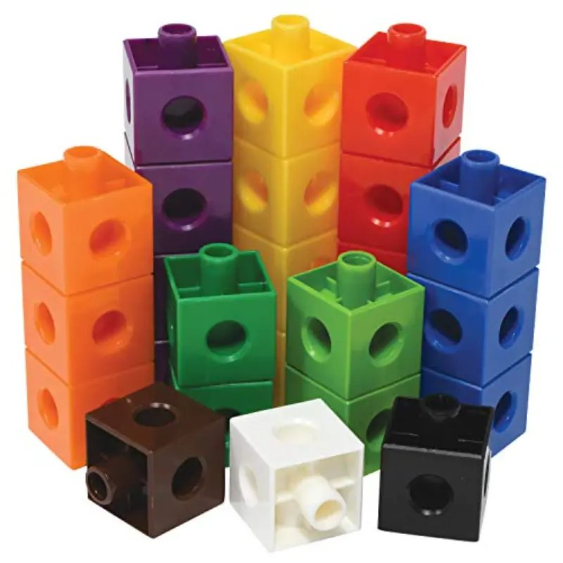 100-Piece Linking Cubes Set