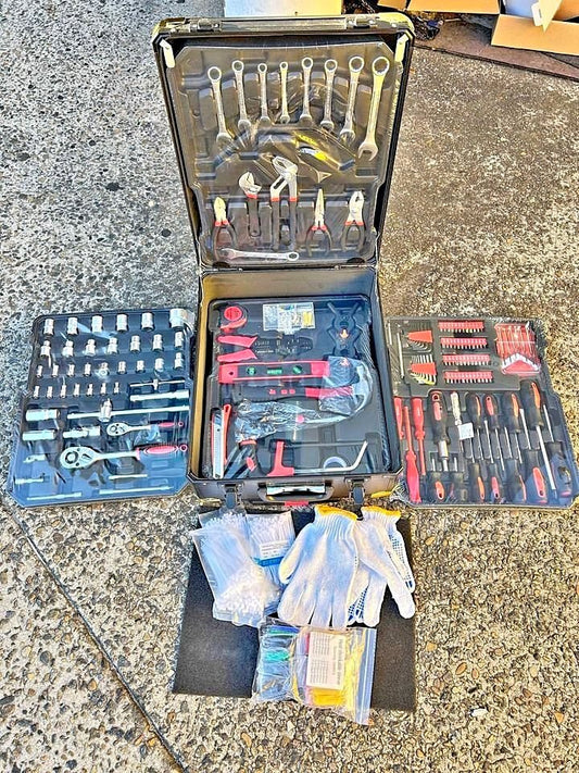 1180pieces Tool Box Trolley Tool Set Portable Tool Kit DIY Hand Tool Set