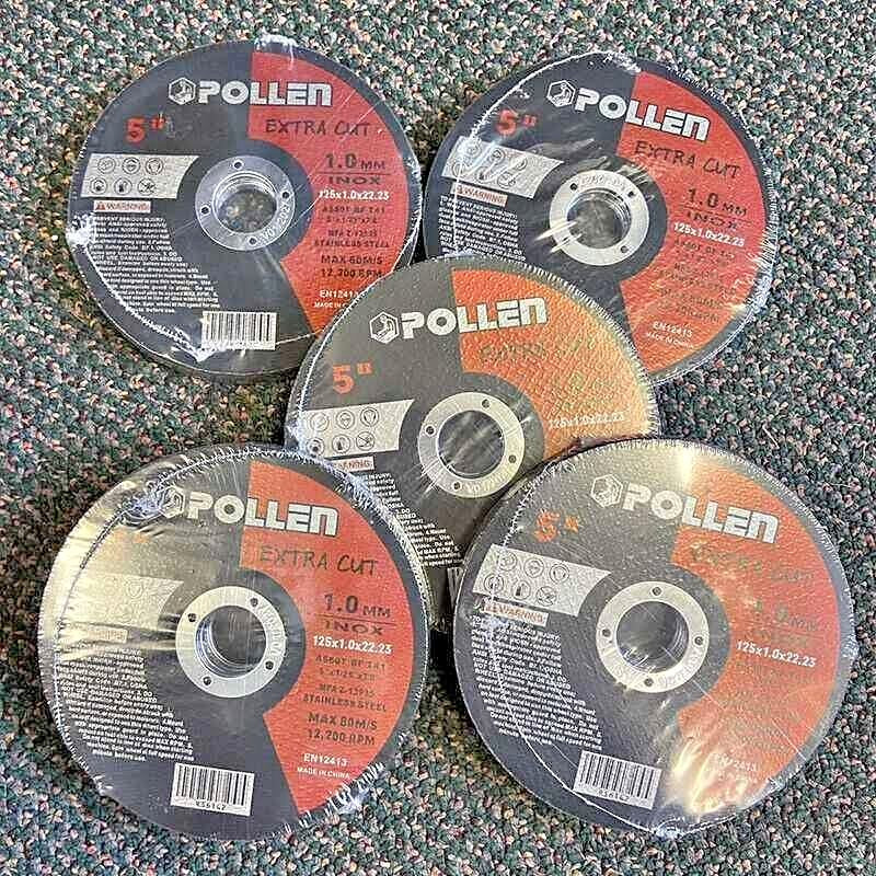 50pc 5" 125mm Angle Grinder Cutting Discs - Thin Cut Off Wheels Disks for Metal