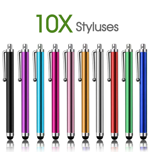 10pcs Capacitive Touch Screen Stylus Pen for iPhone iPad iPod Tablet Samsung
