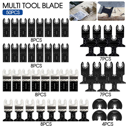50PCS Oscillating Multi Tool Blade Saw Blades Wood Metal Cutter For Dewalt Fein