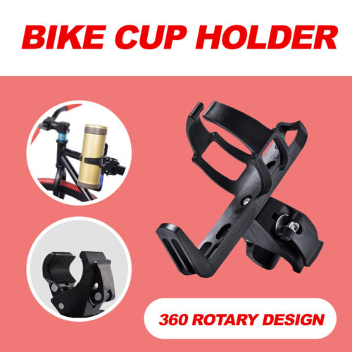 Bike Cup Holder Cycle Beverage Water Bottle Cage Mount Drink Bicycle Handlebar