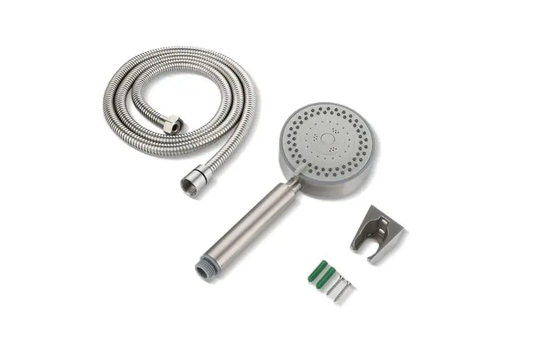 Ozstock Adjustable Stainless Steel Shower Head & 1.5M Hose Handheld 5-Modes Shower Head