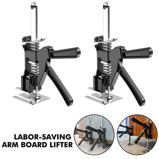 Labor-Saving Arm Effort Elevator Board Lifter Cabinet Jack Door Use Hand Tool AU