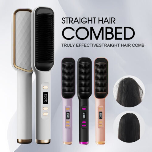 2023 Negative Ion Hair Straightener Styling Comb