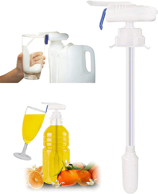 1/2xAutomatic Electric Tap Water Drink Beverage Milk Dispenser Pump Spillproof