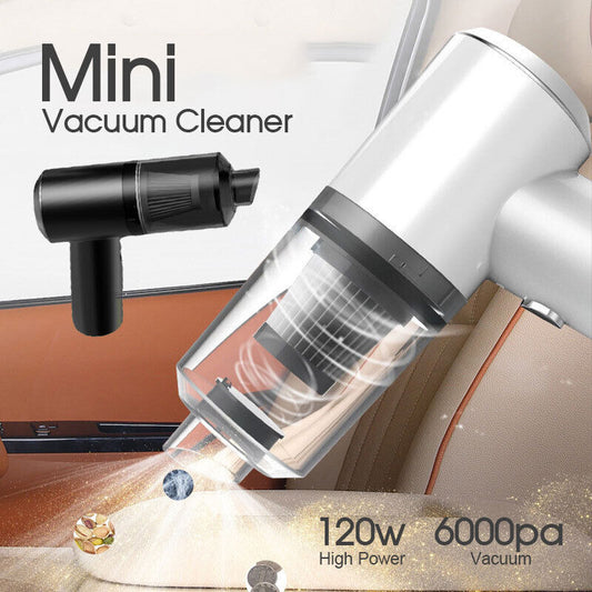 USB Rechargeable Wireless Vacuum Cleaner Car Handheld Vaccum Mini Power Suction