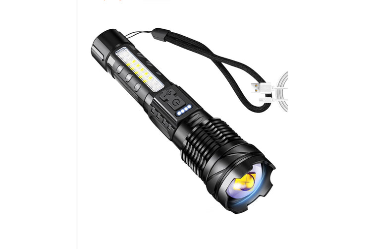 900000 Lumens XHP50 Zoom Flashlight LED Rechargeable Lamp Torch $13.99 Don't Pay$23.99info