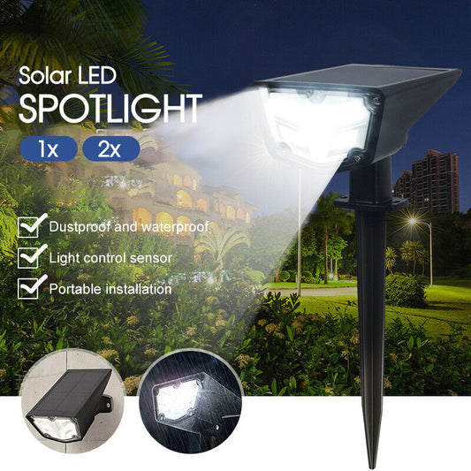 Solar buried lamp projection lamp LED outdoor landscape garden wall lamp