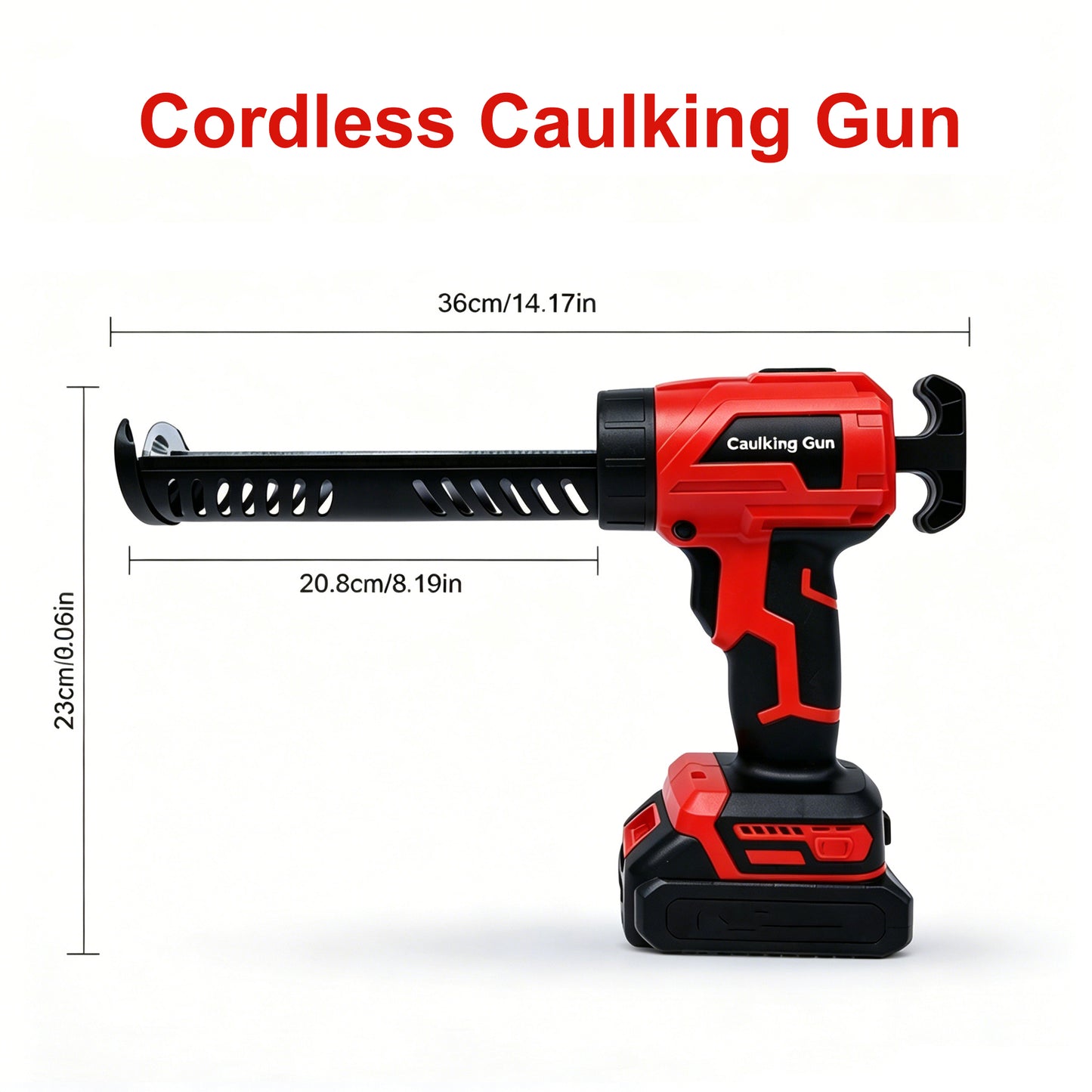 New Cordless Electric Grout Gun 20V Max with Adjustable Speeds for Sealant & Glue