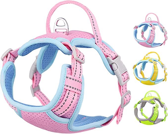 Dog Vest Harness (Pink,XS)