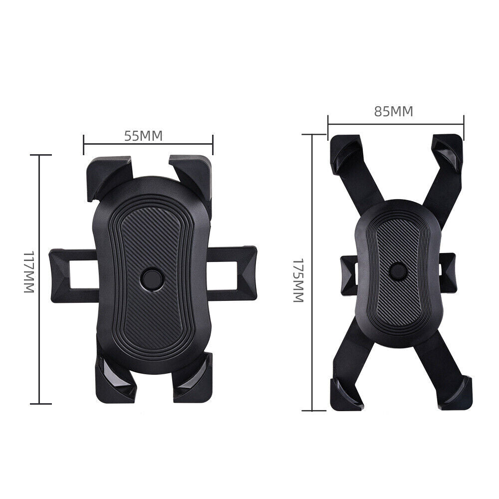 360° Universal Bike Phone Mount GPS Holder MTB Motorcycle handlebar Pram Cradle