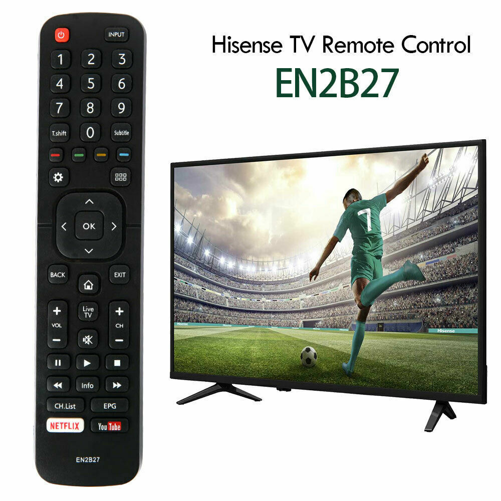 For EN2B27 HISENSE TV Remote Control OEM EN-2B27 RC3394402/01 3139 238 AU