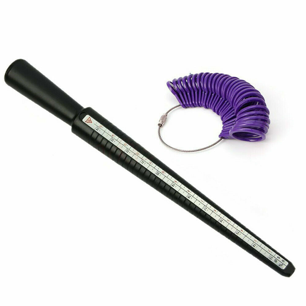 Sizer Finger Ring GK Gauge Jewelry Measuring Tool Stick Size Mandrel Set