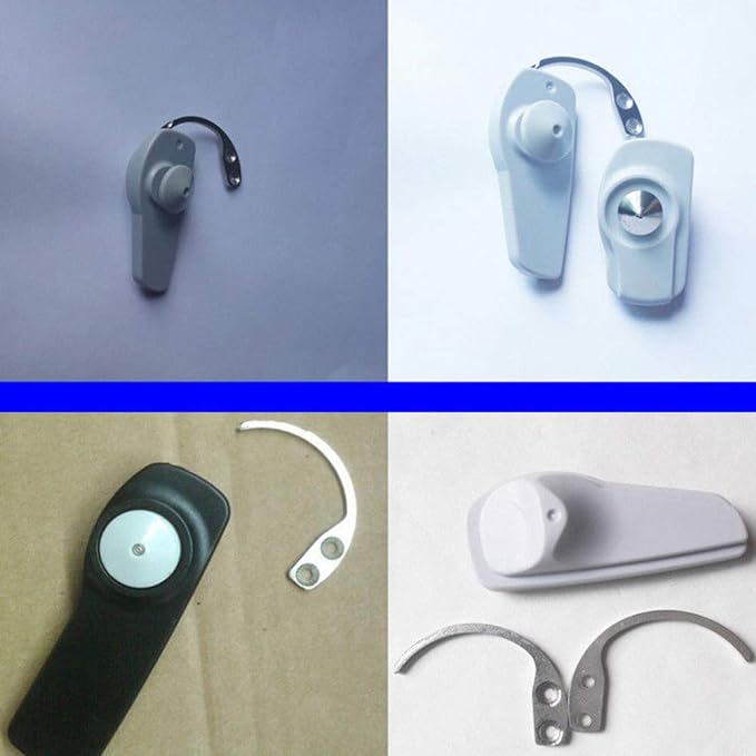 Key Detacher Handheld Pin Opener Tag Detacher Hook Security Tag Lock Key Tag Remover Used for EAS Hard Tag (1PCS)