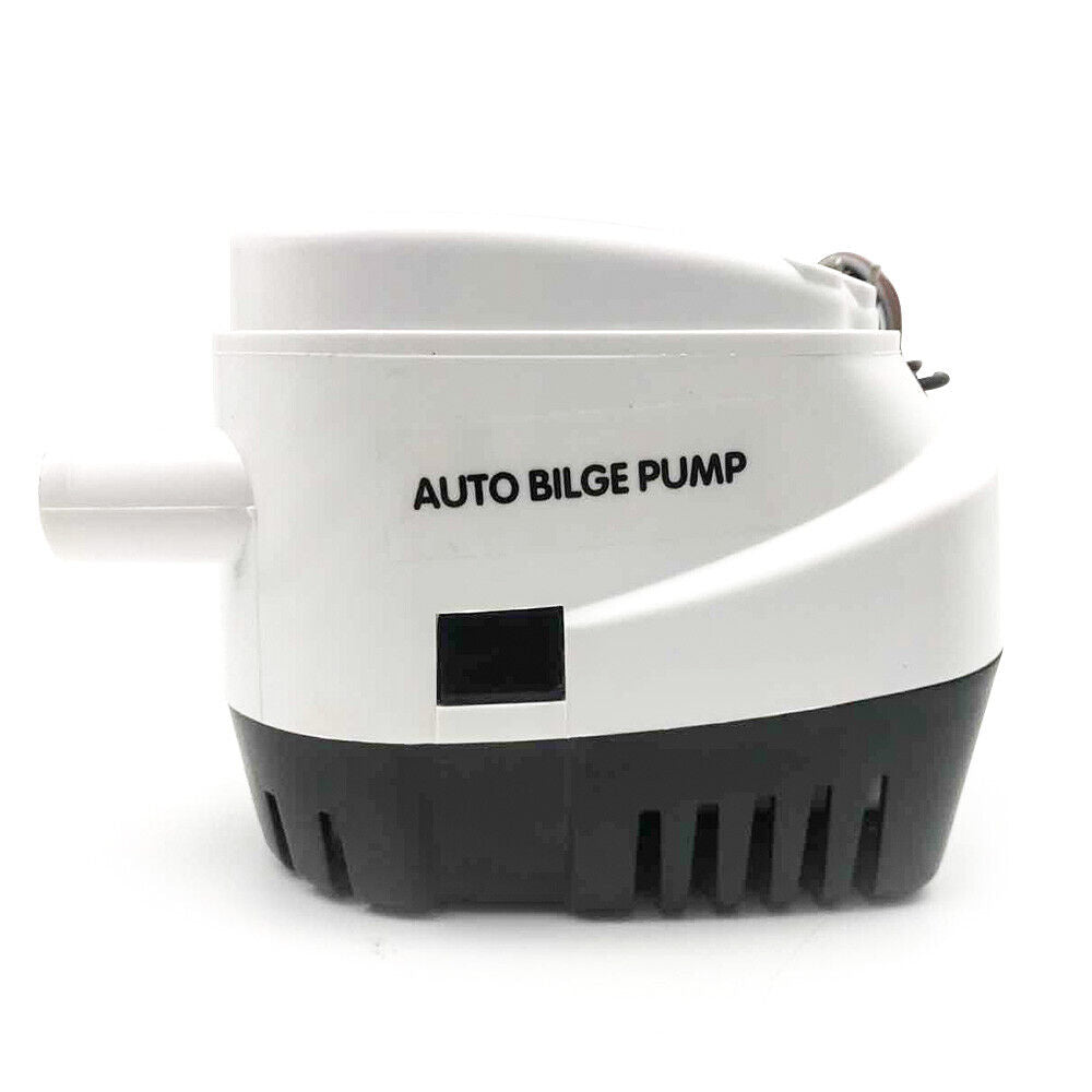 12V Boat Automatic Bilge Water Pump 750GPH Marine Submersible Float Switch AU