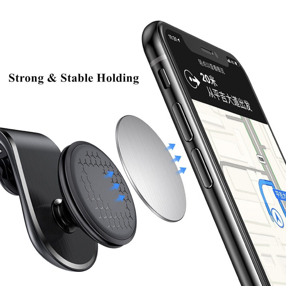 1X 360° Rotating Phone Holder Car Magnetic Mount Stand Universal Condition: Brand New
