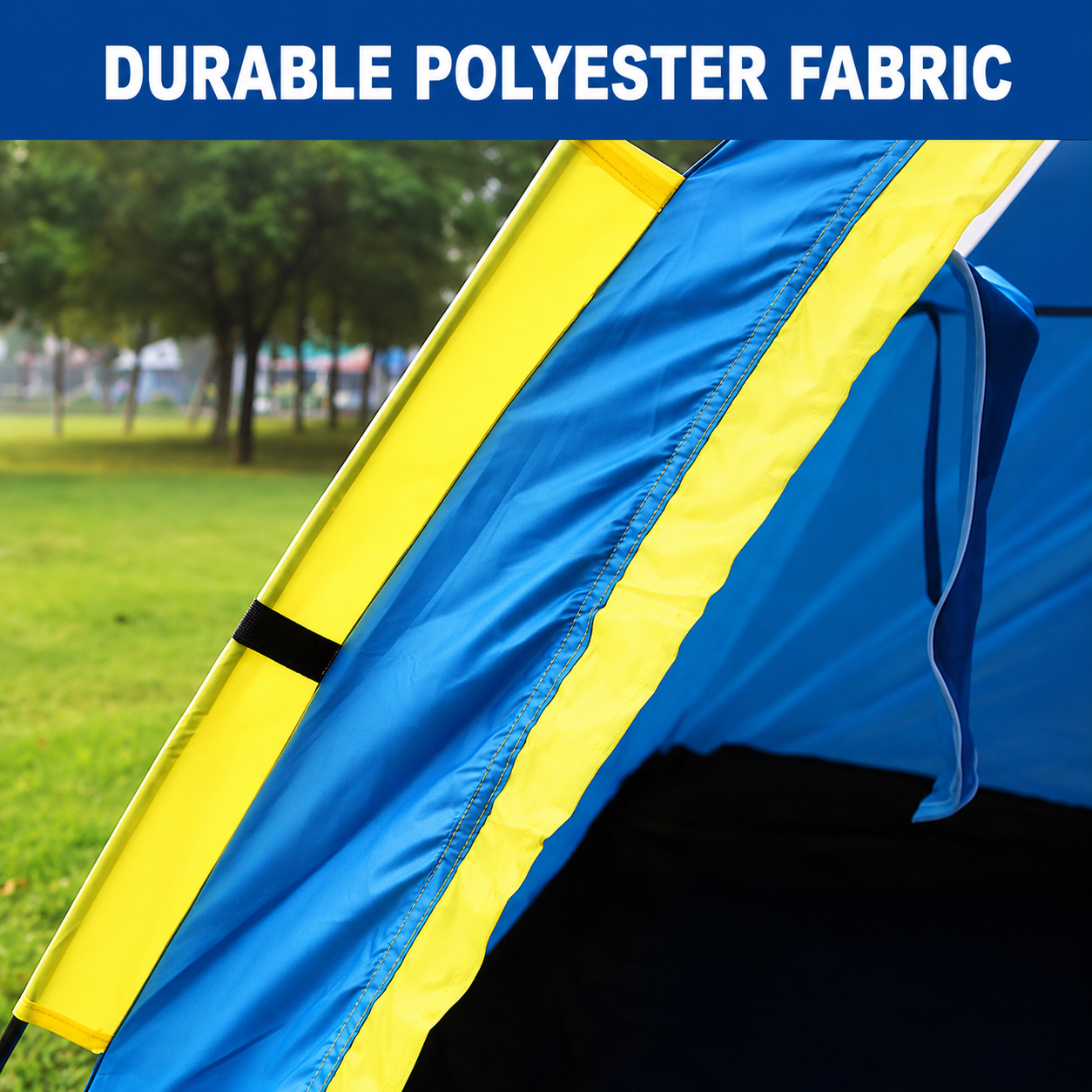 6 Person Instant Tent Pop-Up Camping Tent Set Hiking Fishing Up in Second Carry