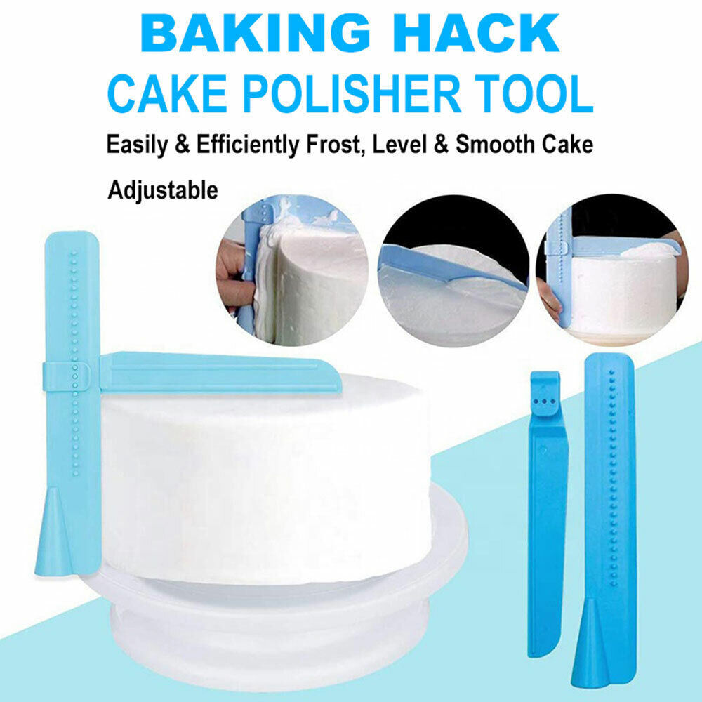 170Pcs Cake Decorating Kit Turntable Rotating Baking Flower Icing Piping Nozzles