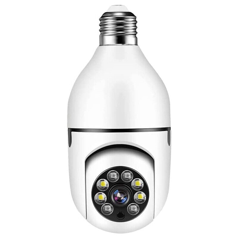 360° Panoramic WiFi Camera Light E27 Bulb 1080P Security IP Camera Night Vision