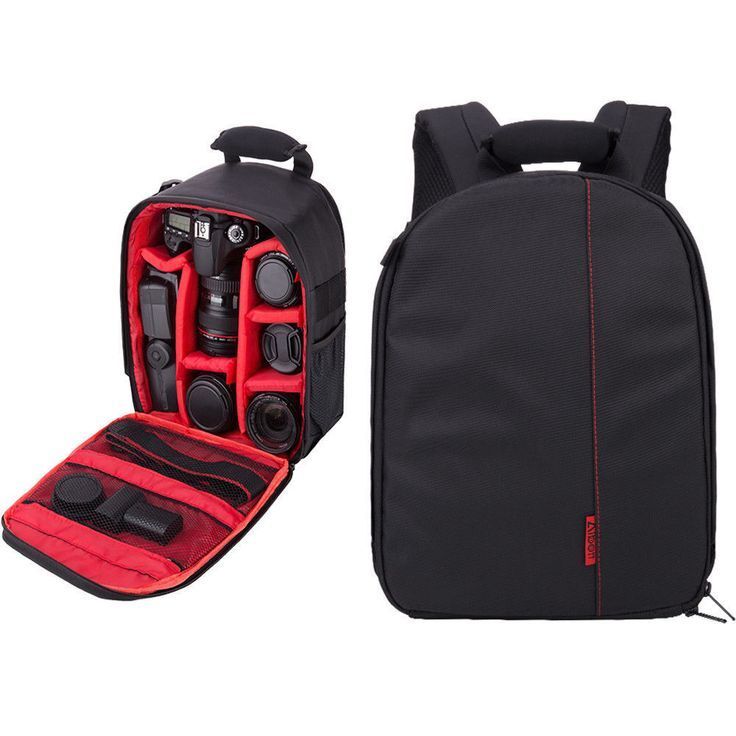 Waterproof Shockproof SLR DSLR Camera Bag Case Backpack For Canon Sony Nikon New