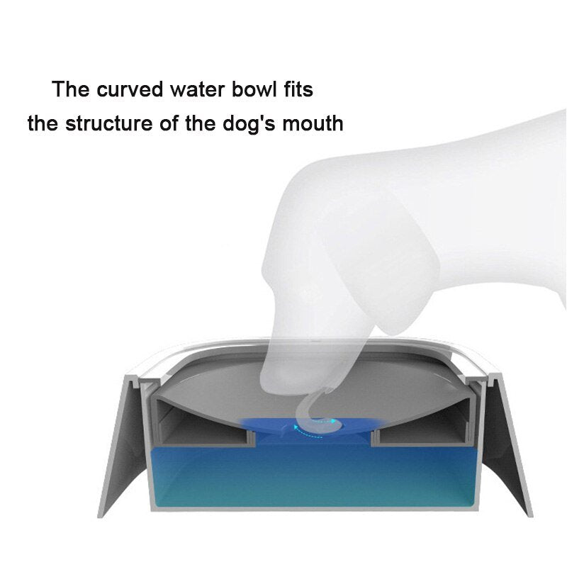 1.5L Cat Dog Pet Water Bowl