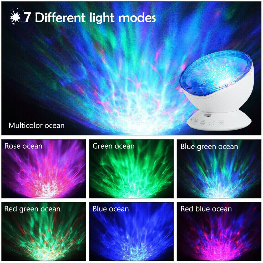 LED Night Light Projector Galaxy Starry Ocean Star Sky Baby Room Party Lamp Condition: Brand New