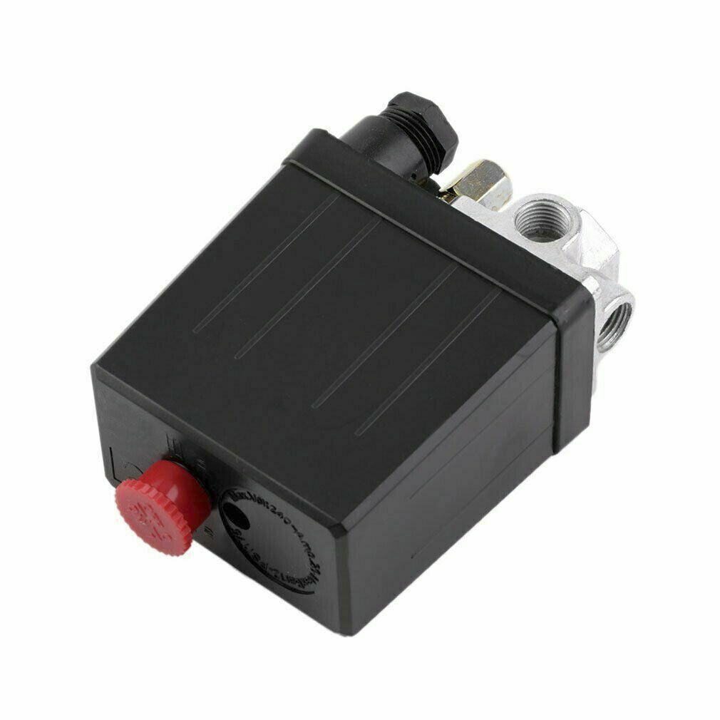 90-120 PSI Air Compressor Pressure Switch Control Valve Heavy Duty New