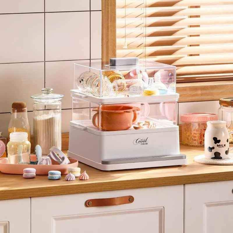 2/3Tiers Multi-Functional Household Electric Steamer Transparent Automatic Breakfast Machine