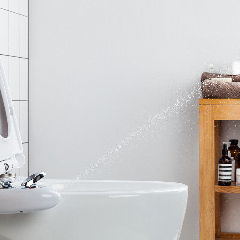 Toilet Bidet Seat Attachment Spray Hygiene Water Wash Clean Sanitation Bathroom