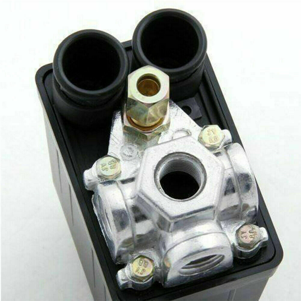 90-120 PSI Air Compressor Pressure Switch Control Valve Heavy Duty New