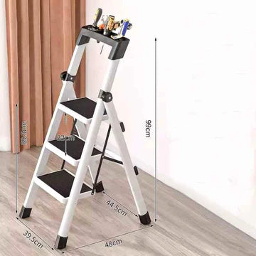 3 Steps Ladder Household Folding Ladder