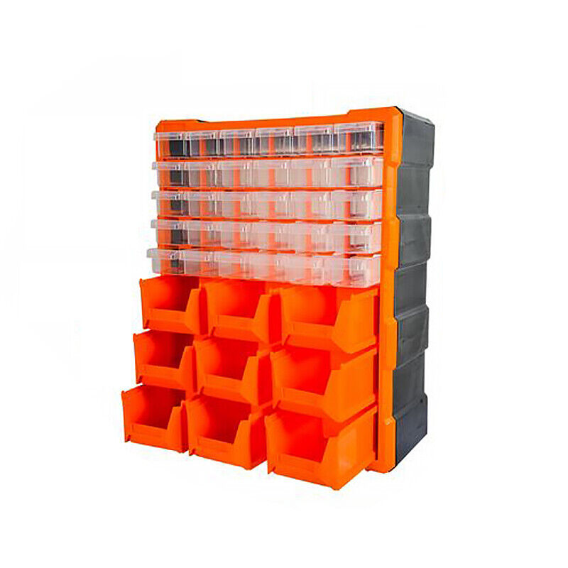 NEW Compartment Organiser Storage Drawers With Removeable Trays 33 Drawers AU