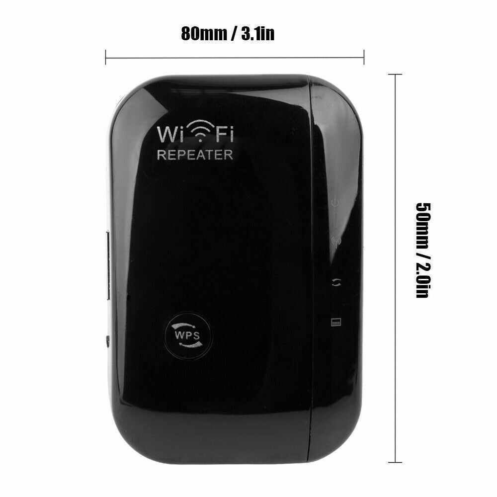 300Mbps Wifi Extender Repeater Range Booster Wireless-N 802.11 AP Router AU Plug