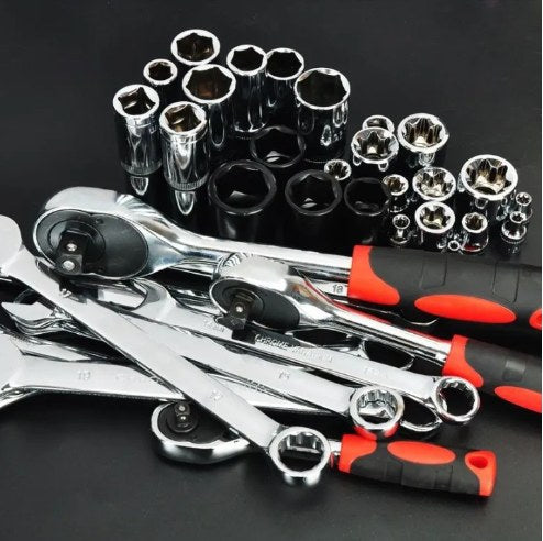 82 PCS Car Repair Tools Socket Wrench Set