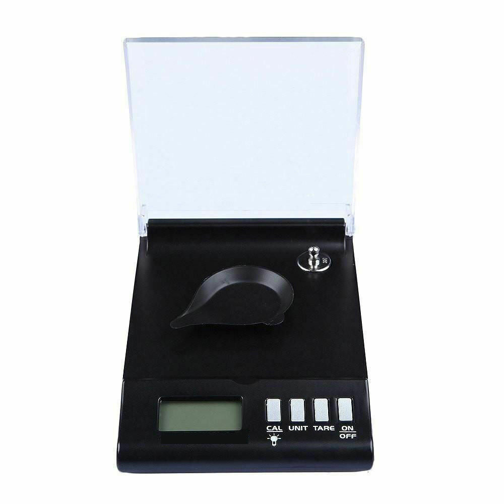 0.001g 30g Electronic Digital Milligram Pocket Jewellery Scale LCD Display Black