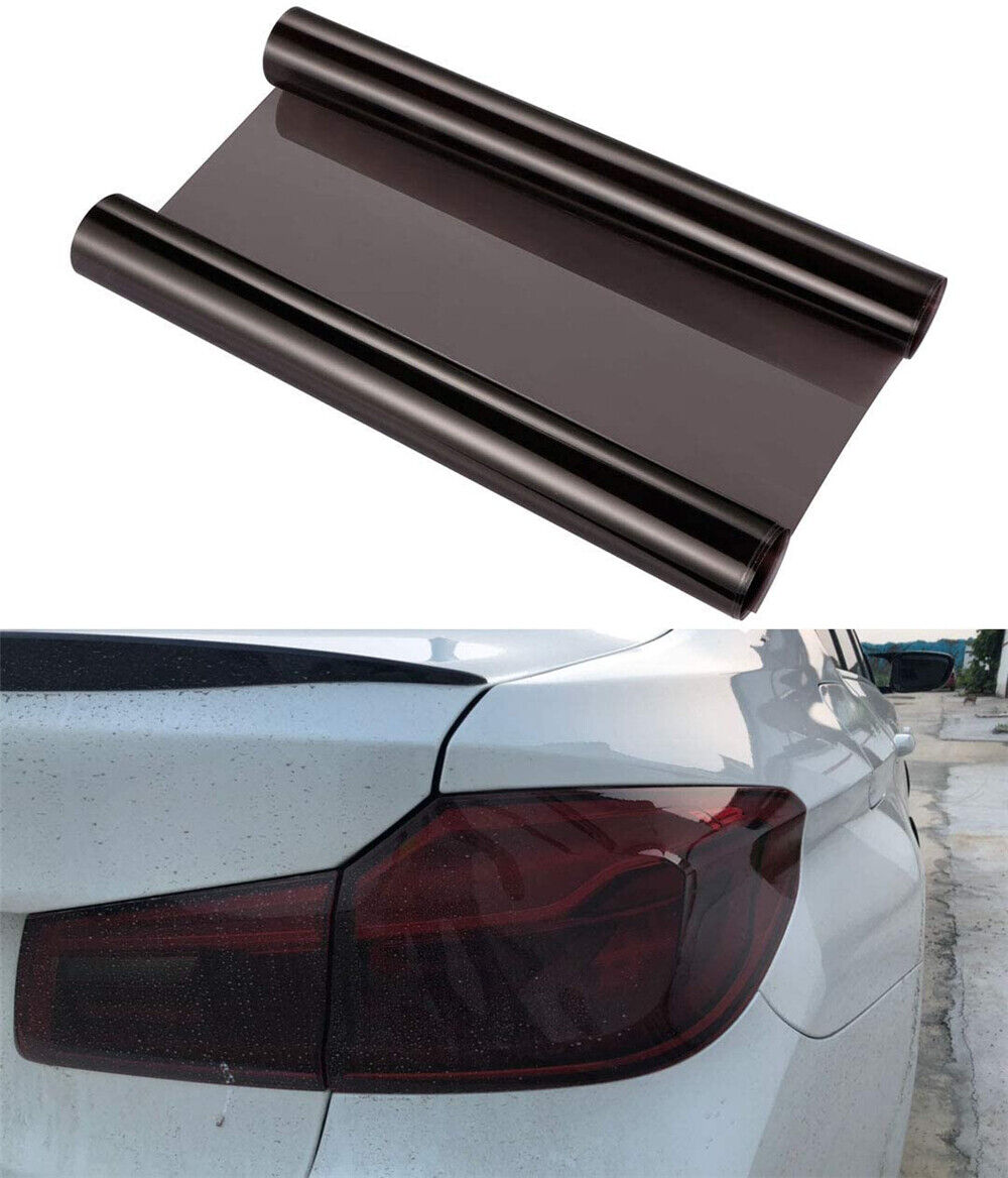 30x200cm Light Smoke Black Tint Film Headlights Tail lights Car Vinyl Wrap Tool