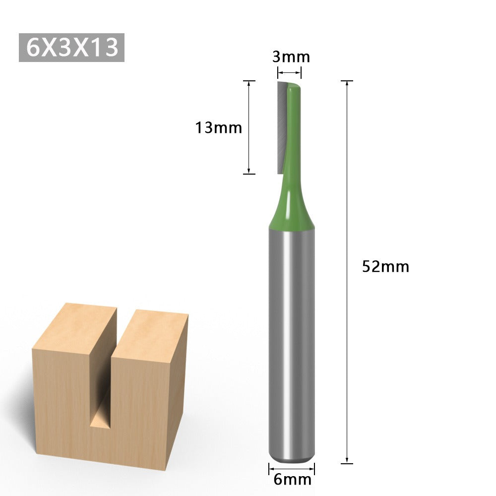 7PCS Router Bits Set 6mm Shank Blade Diameter: 3 / 4 / 5 / 6 / 8 / 10 / 12 mm Do