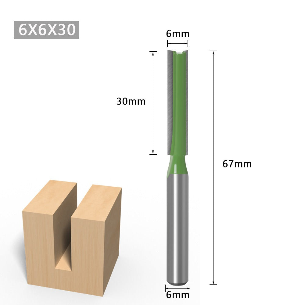 7PCS Router Bits Set 6mm Shank Blade Diameter: 3 / 4 / 5 / 6 / 8 / 10 / 12 mm Do