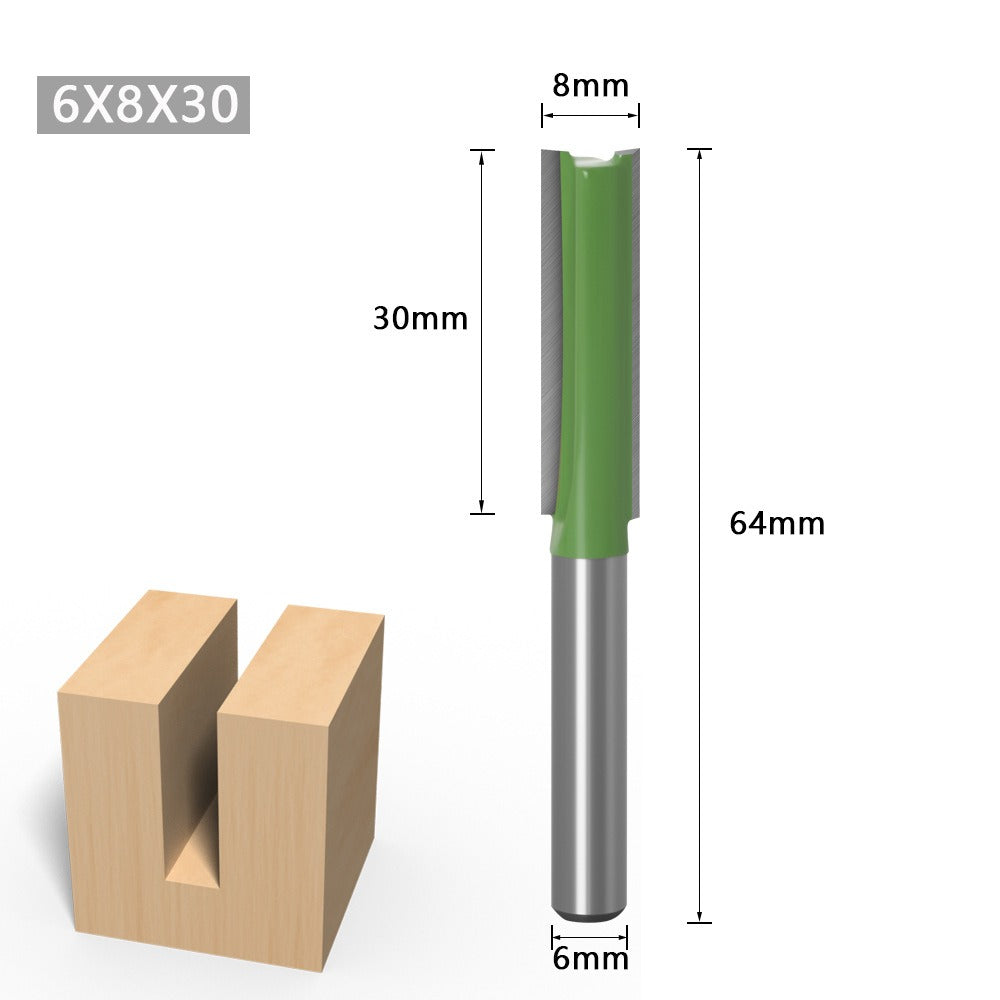 7PCS Router Bits Set 6mm Shank Blade Diameter: 3 / 4 / 5 / 6 / 8 / 10 / 12 mm Do
