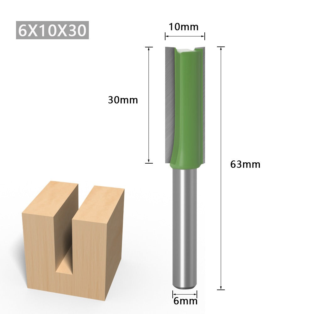 7PCS Router Bits Set 6mm Shank Blade Diameter: 3 / 4 / 5 / 6 / 8 / 10 / 12 mm Do