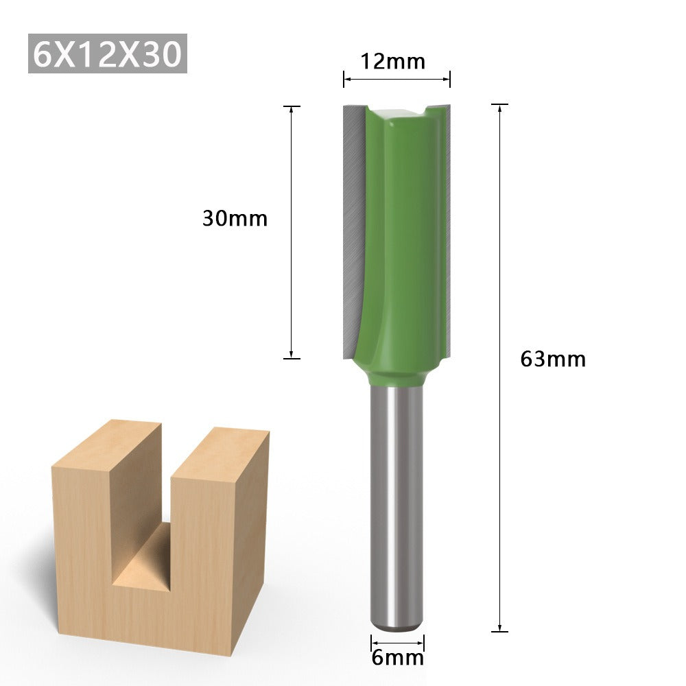7PCS Router Bits Set 6mm Shank Blade Diameter: 3 / 4 / 5 / 6 / 8 / 10 / 12 mm Do
