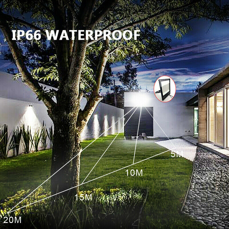 New LED Flood light 50/100/200/300W IP66 Outdoor Spotlight 240V Cool/Warm White AU