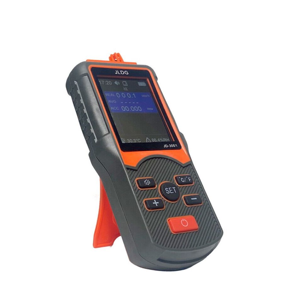 Geiger Counter Nuclear Electromagnetic Radiation Detector Data Export