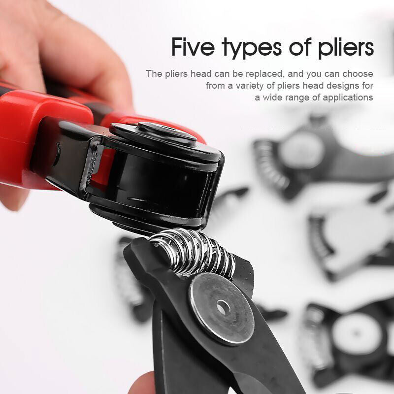 5-PCS Plier Tool Set, 5 in 1 Versatile Tool Kit, with Linesman Plier, Wire AU