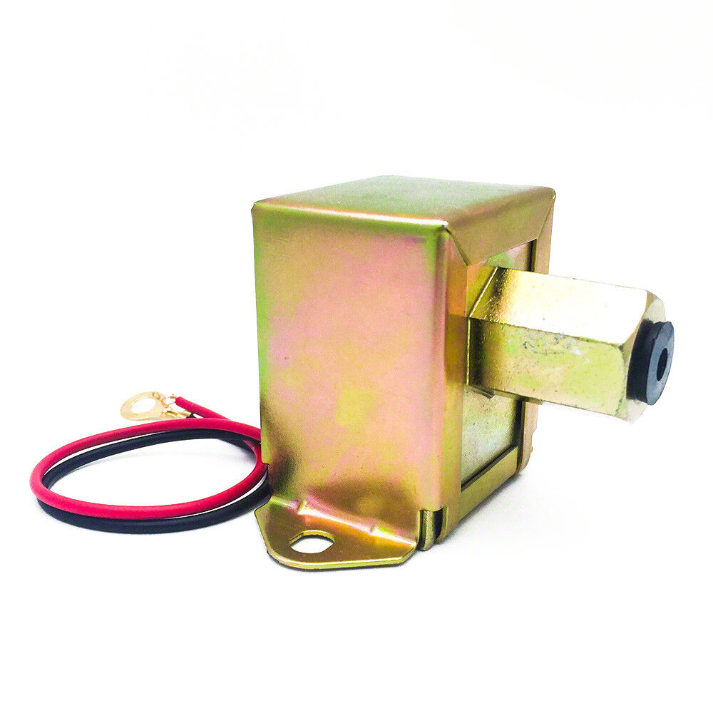 Electric Fuel Pump 12 volt Solid State 4 to 6psi 130 LPH Petrol Universal